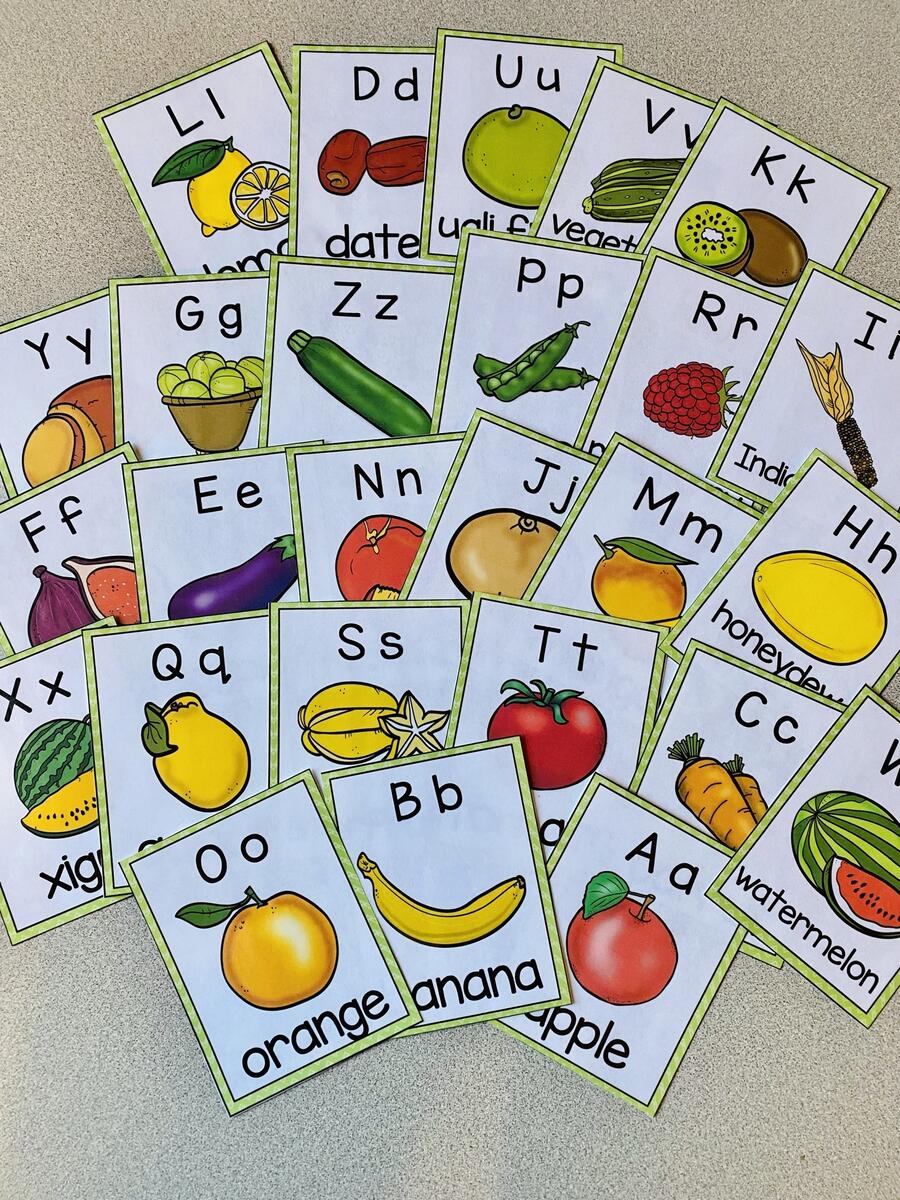 Fruit And Vegetable Activities For Preschool And Kindergarten Mrs Mama Bird