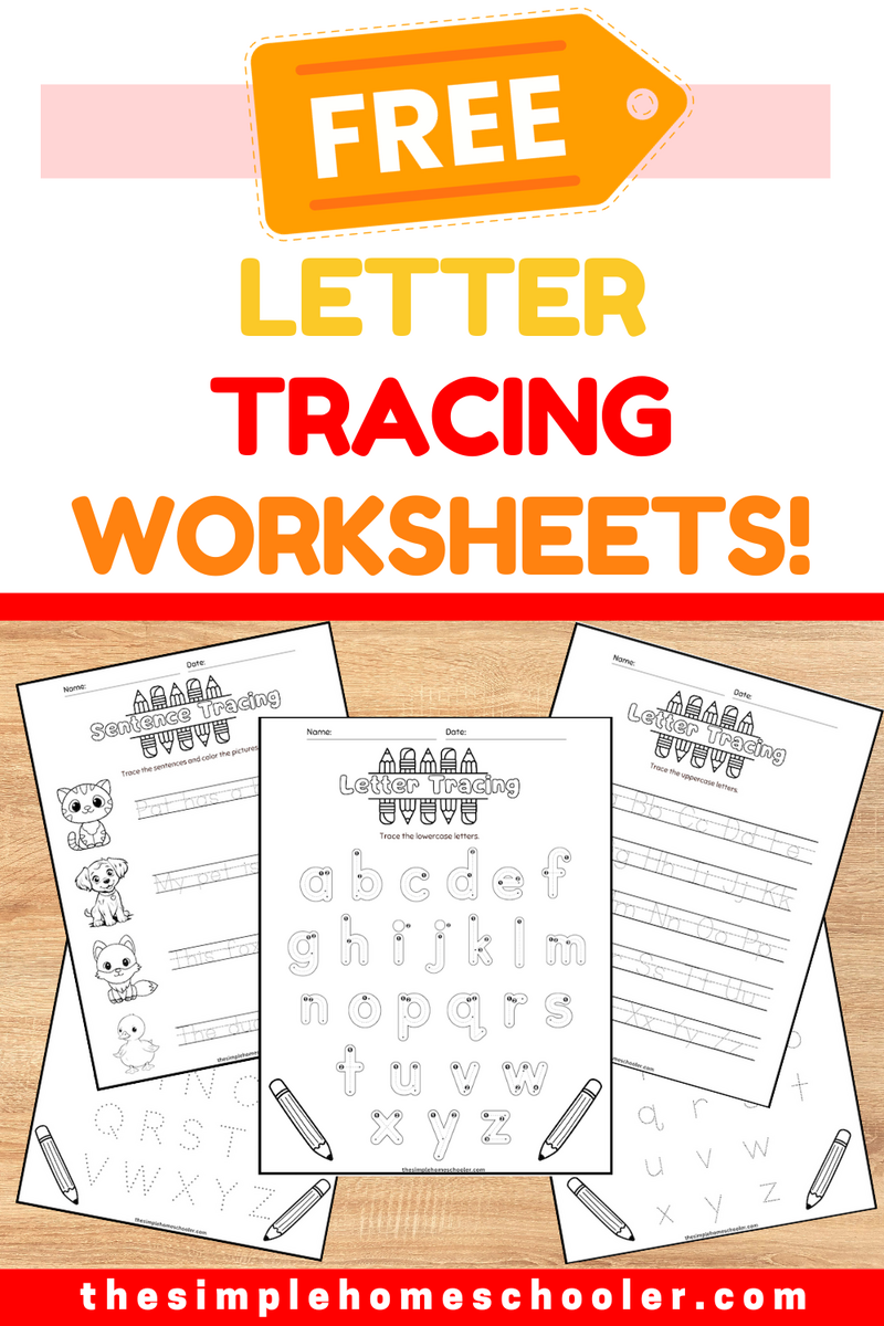 Alphabet Tracing Worksheets The Teaching Aunt