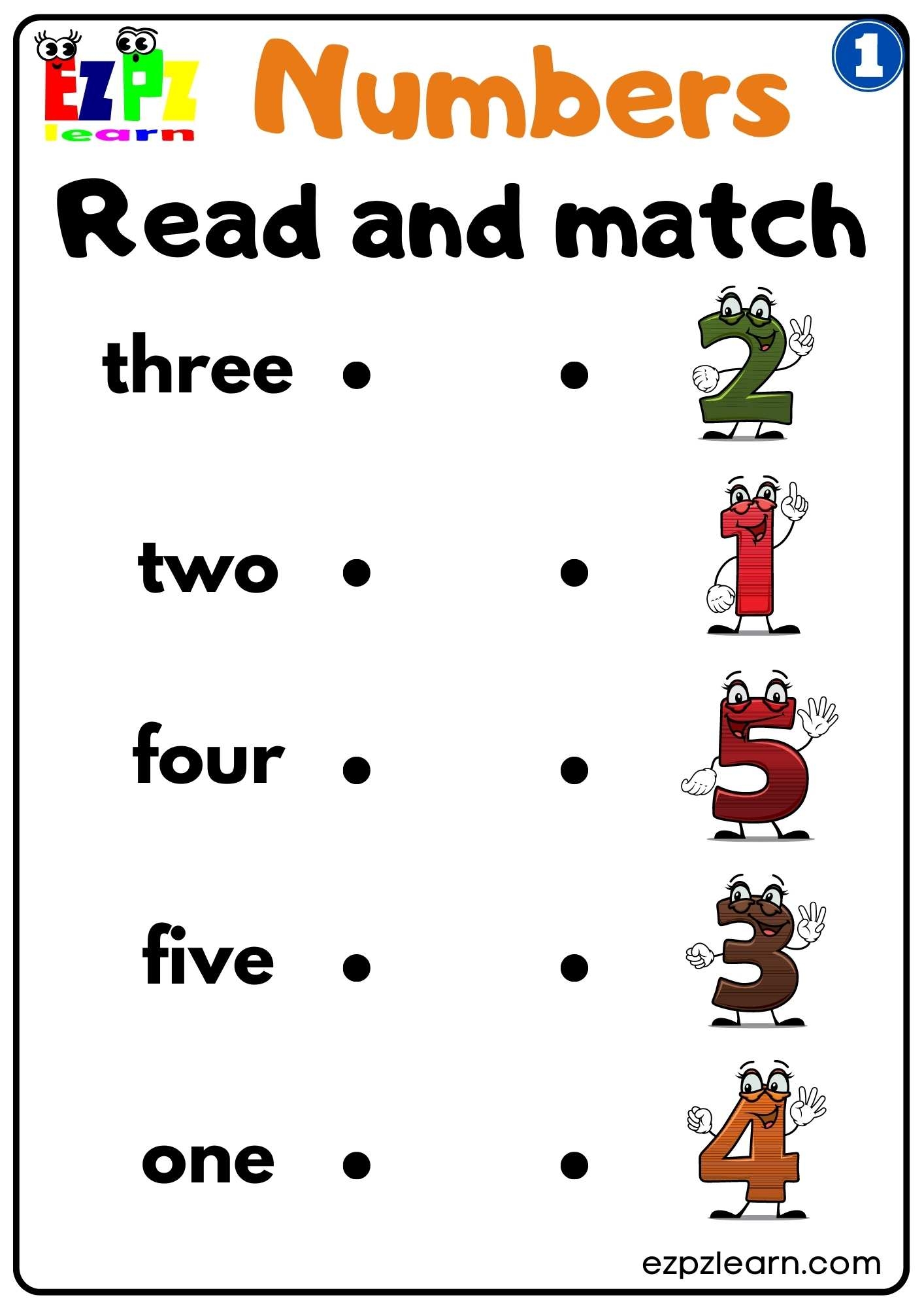 Colors Read And Match Worksheet For K5 Kindergarten And ESL PDF Download Ezpzlearn