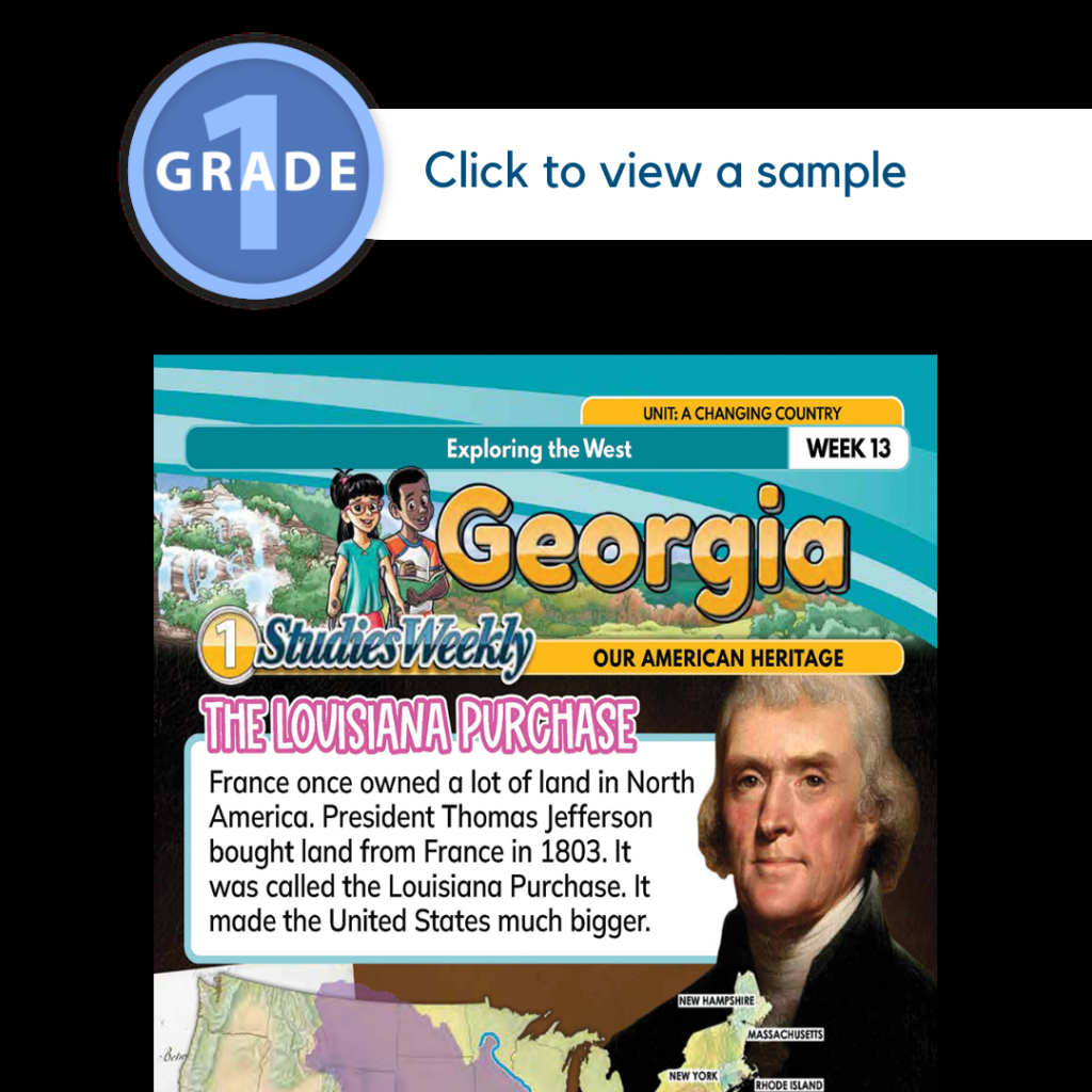 Georgia Social Studies Science Curriculum Studies Weekly