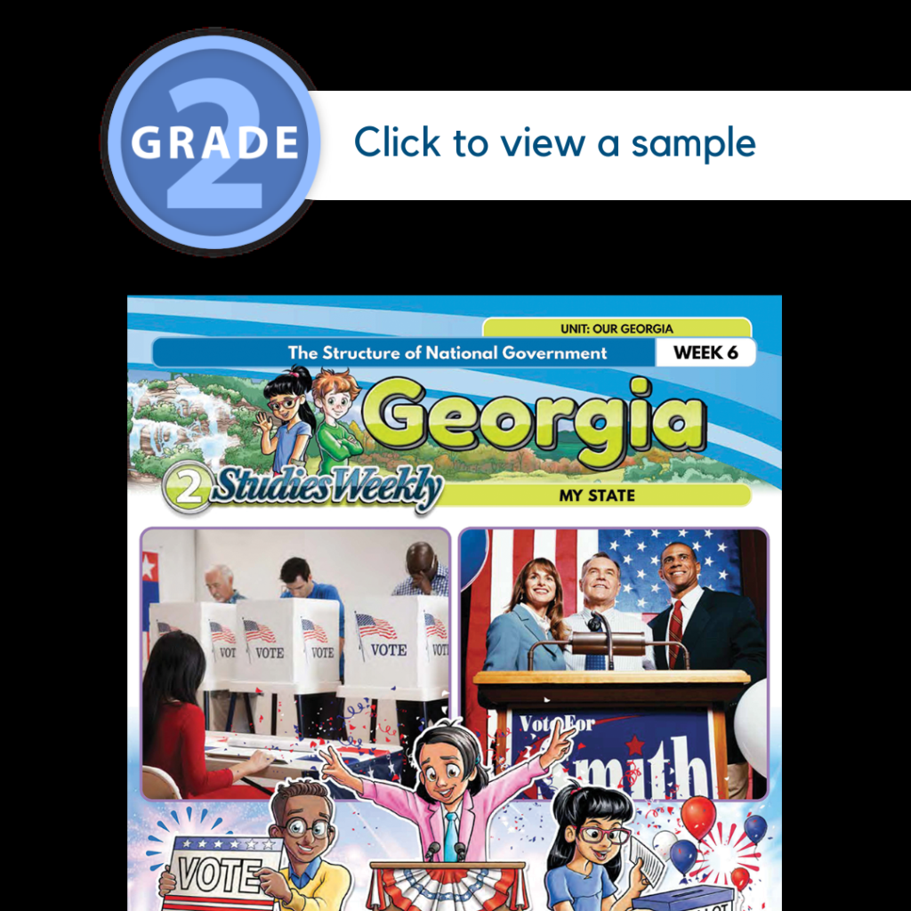 Georgia Social Studies Science Curriculum Studies Weekly
