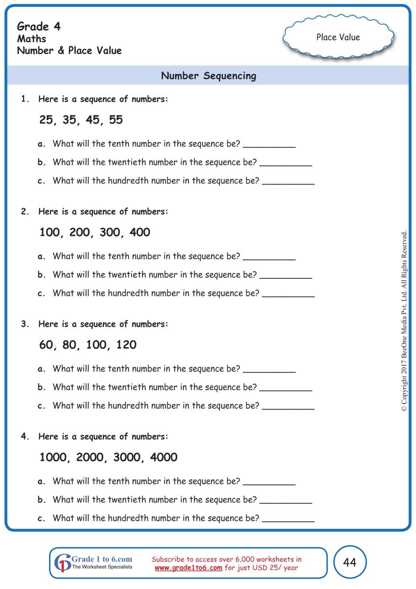 Creating Patterns Worksheet Download