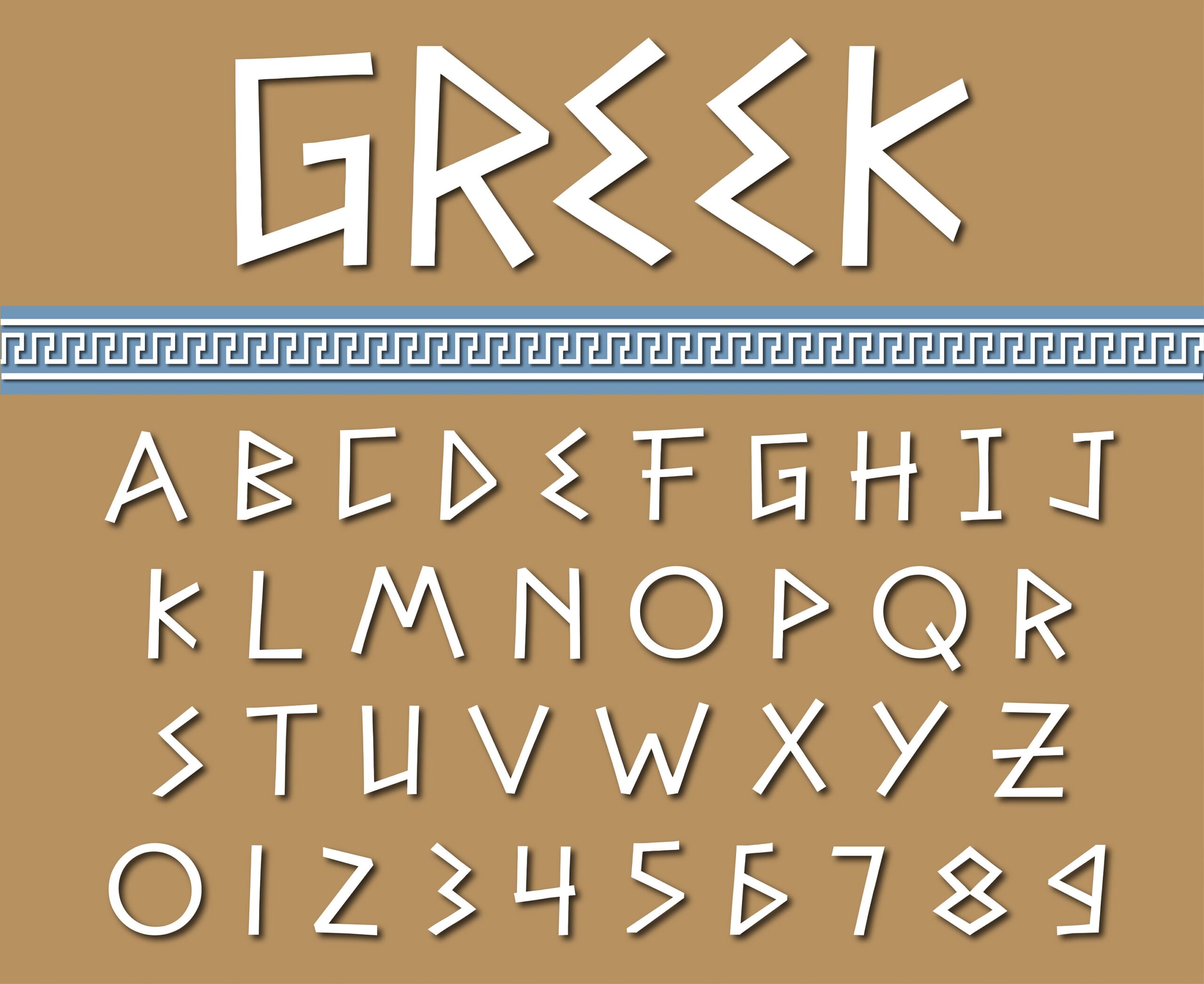 Greek Font Ancient Greece Font Ancient Font Styles Greek Letters Font Greek Alphabet Greek Style Font Ancient Latin Font Greek Cricut Font Etsy