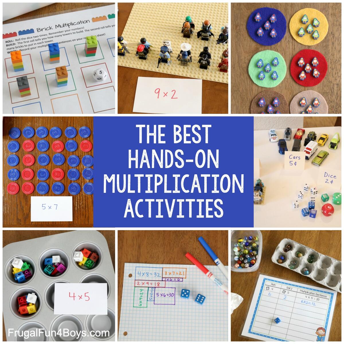 Hands On Multiplication Activities Frugal Fun For Boys And Girls Hands On Multiplication Activities Frugal Fun For Boys And Girls