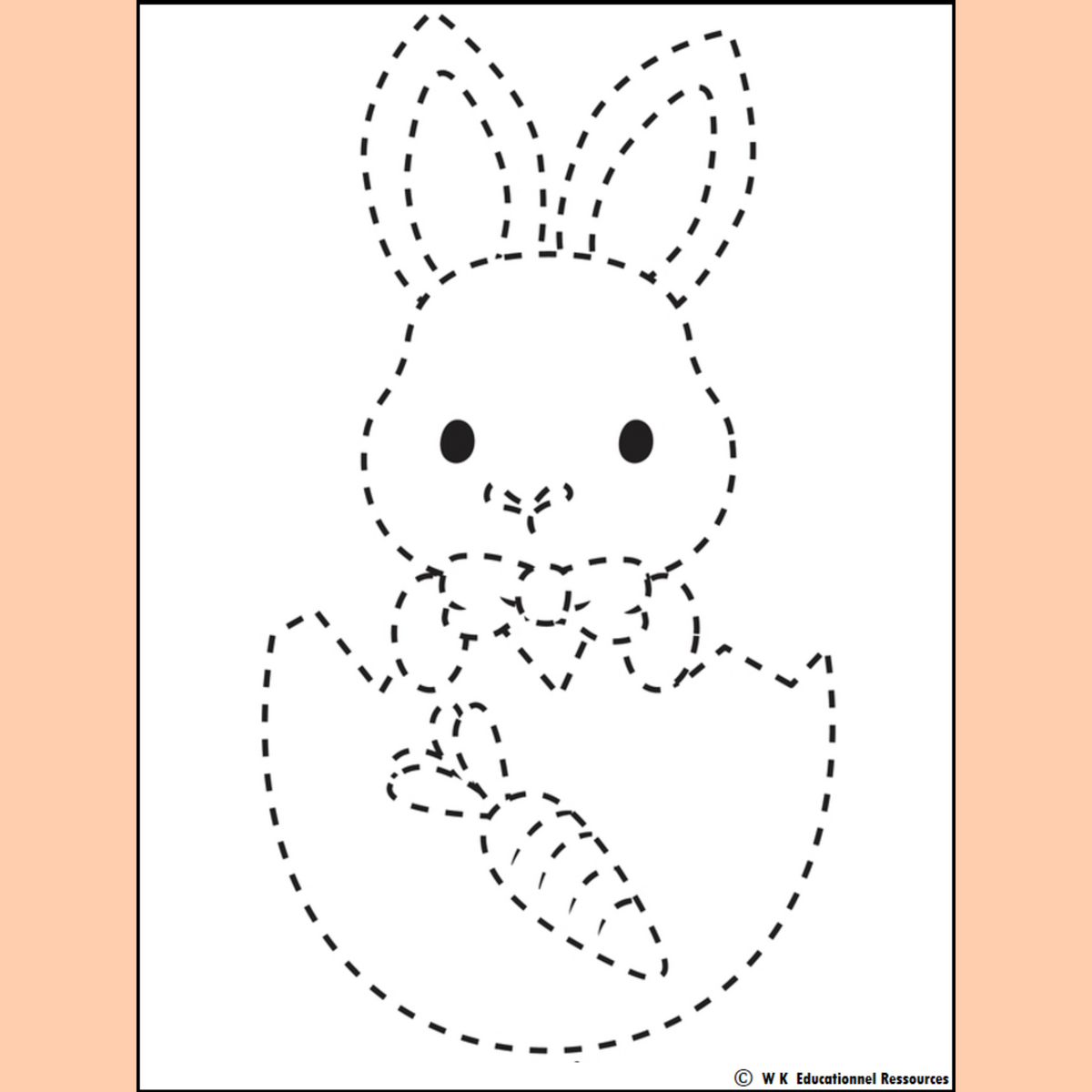 Happy Easter Day Spring Dot To Dot Coloring Pages Connect The Dots Sheets April Made By Teachers Easter Basket Connect The Dots Count By 1 S Easter