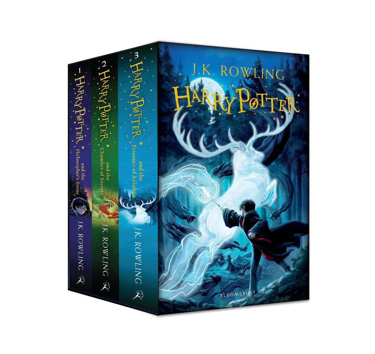 Harry Potter 1 3 Box Set A Magical Adventure Begins J K Rowling Bloomsbury Children S Books Bloomsbury