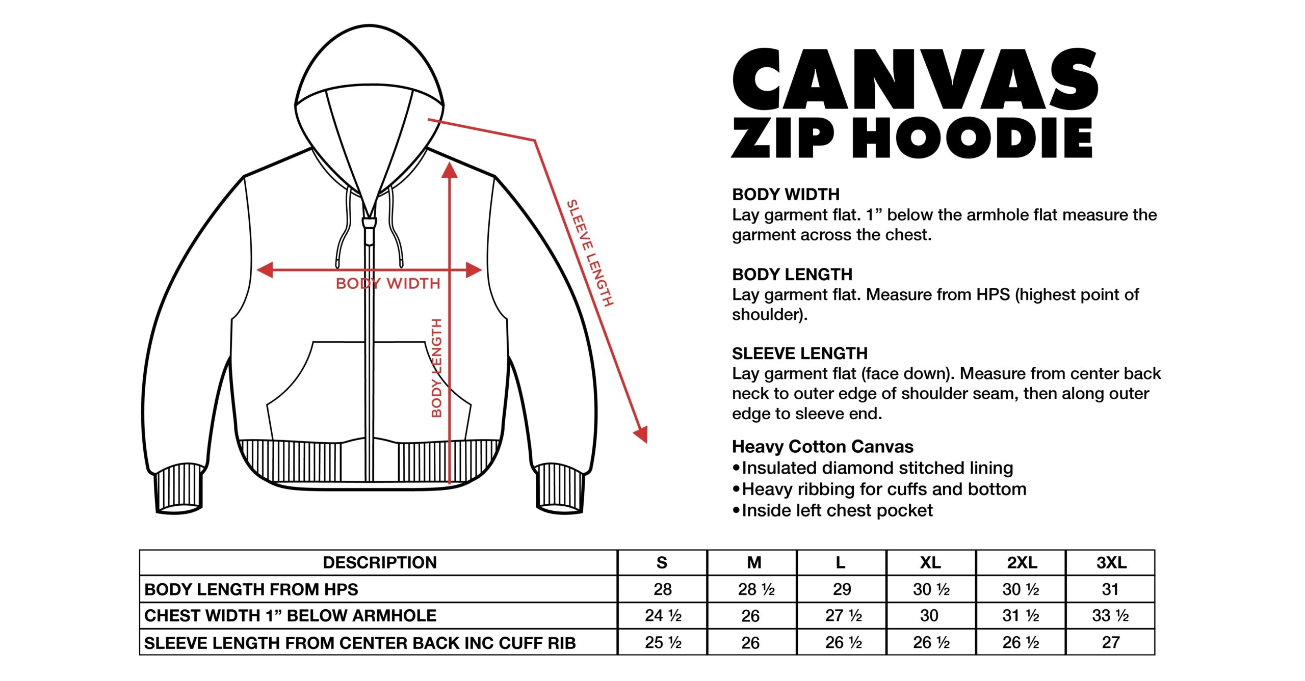 HOT Zip Hoodie Hoodie Size Chart Unisex Zip Hoodie Chart Size AWDIS JH050 Full Zip Hoodie Sizing Cart