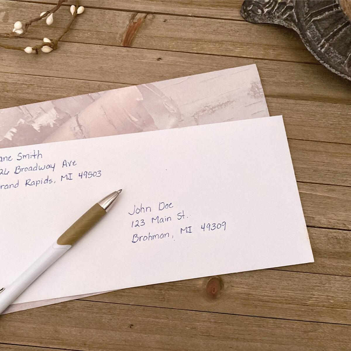 Penpalling And Letters How To Address An Envelope