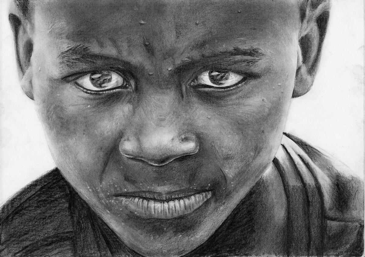 A Step By Step Portrait Drawing With Vine Charcoal Juan Realism Today