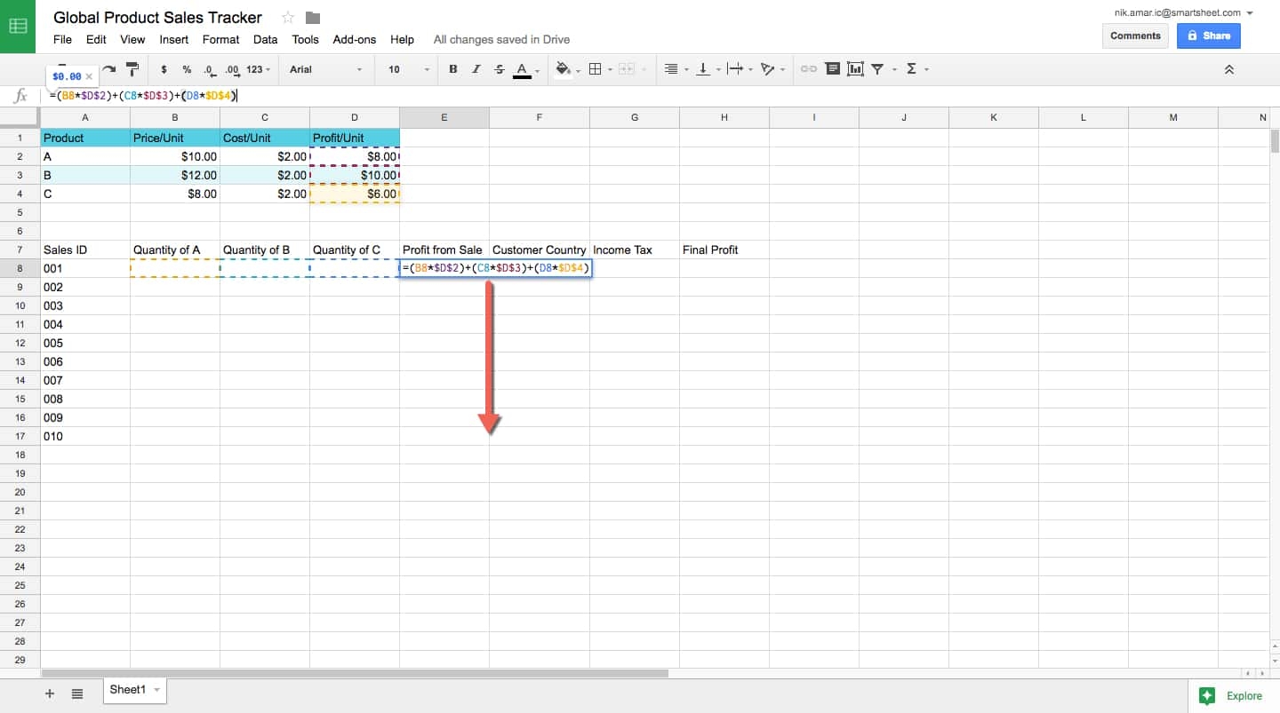 How To Make A Spreadsheet In Excel Word And Google Sheets Smartsheet