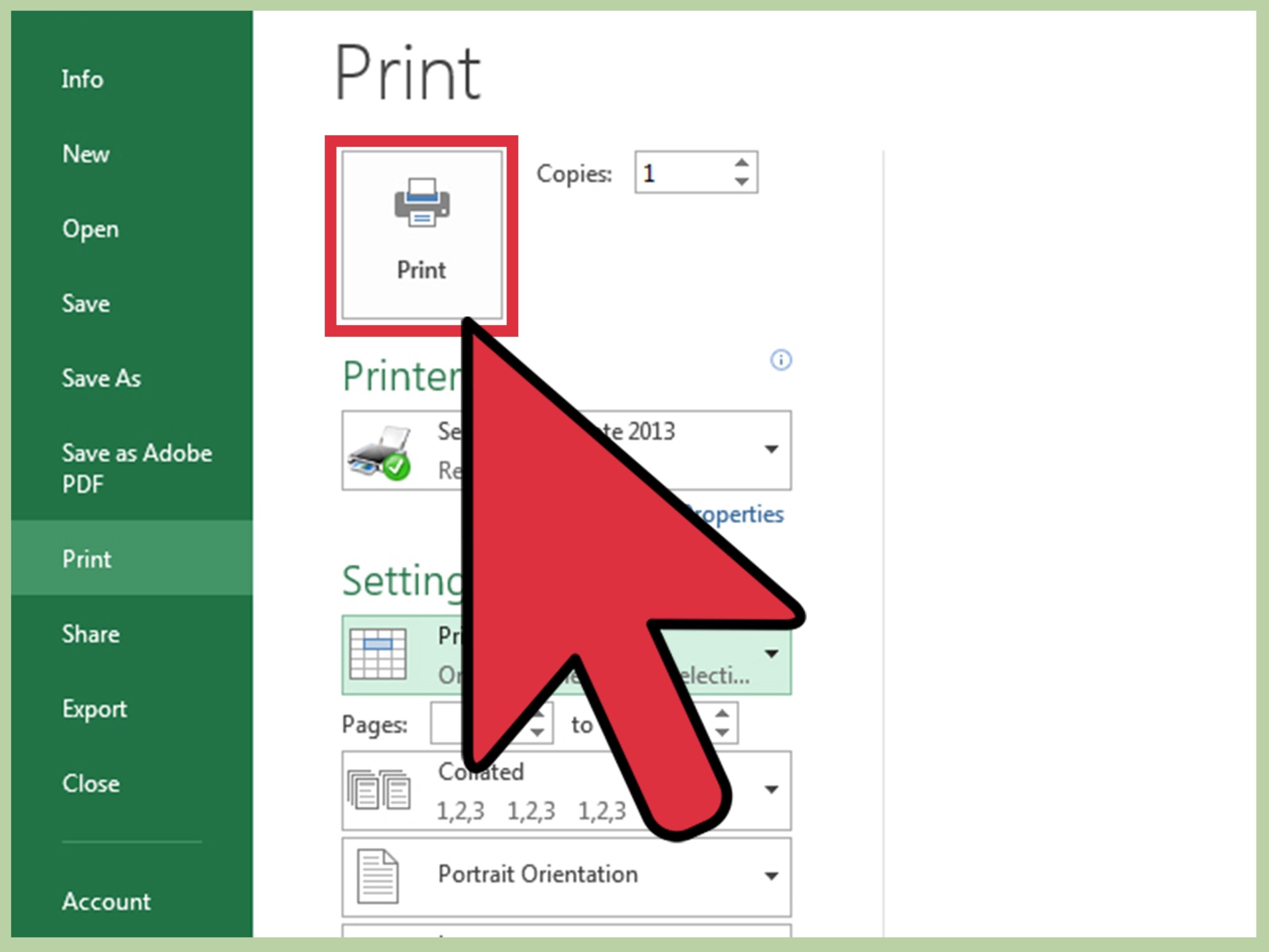 How To Print Excel Spreadsheet On One Page