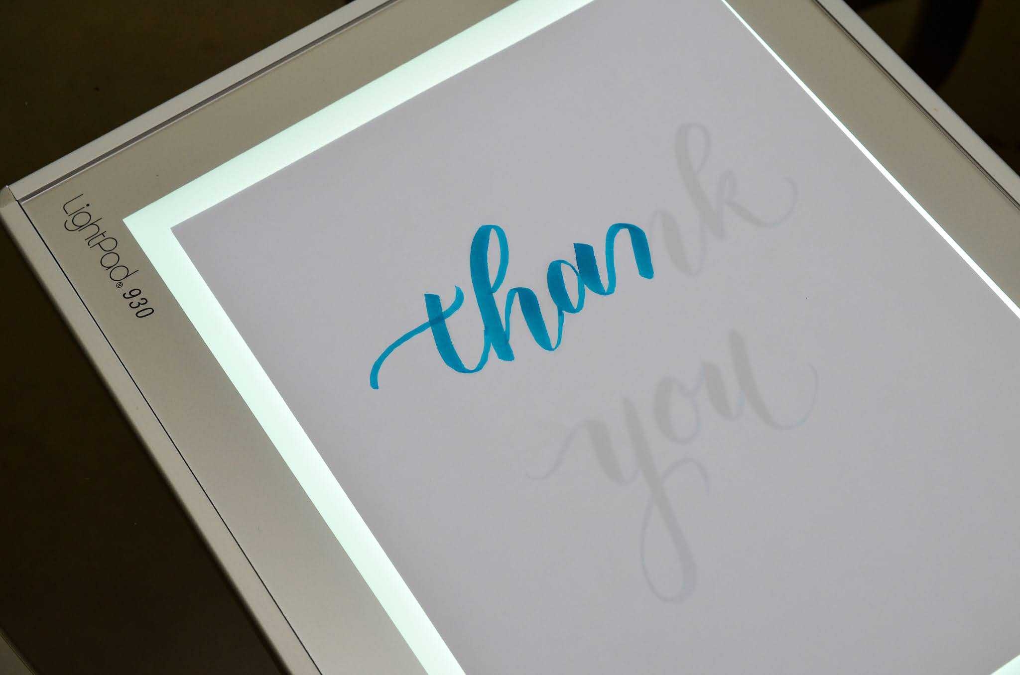 How To Use A Light Box Light Pad For Lettering And Crafts An Artful Mom