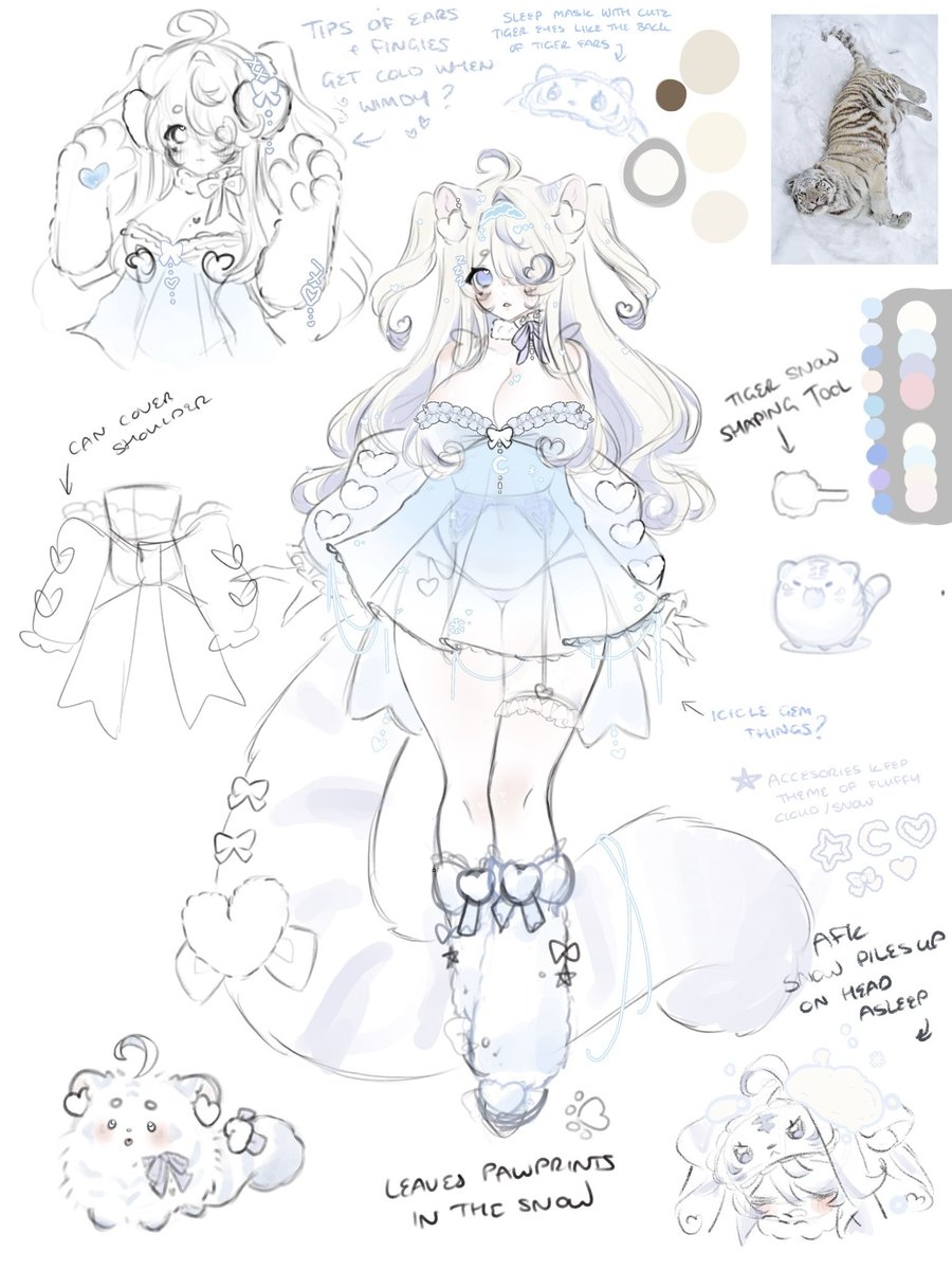 I M In So Much Trouble When I Finish This Design Because I Won T Be Able To Stop Drawing Her Honestly Having So Much Fun Designing At The Moment I