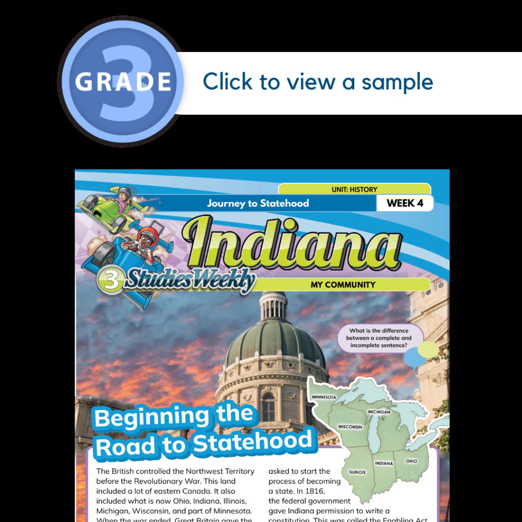 Indiana Social Studies Science Curriculum Studies Weekly