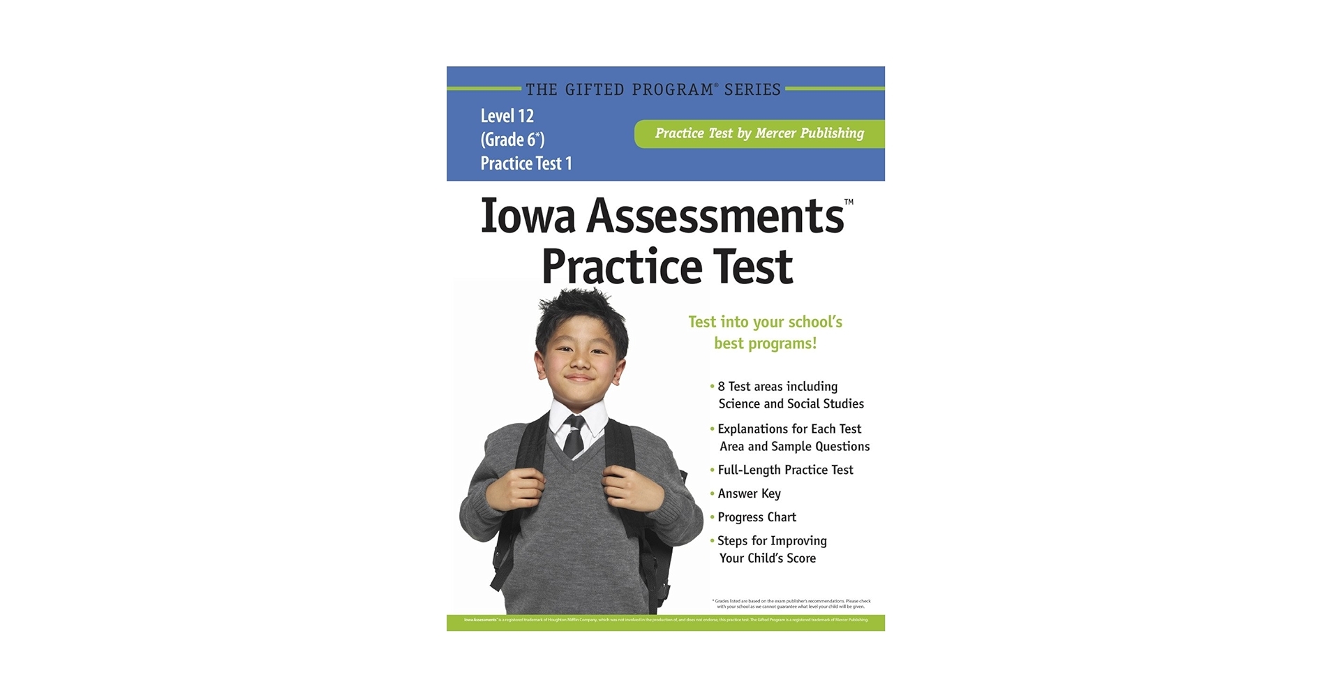 Iowa AssessmentsTM Practice Test Grade 6 Level 12 Mercer Publishing 9781937383404 Amazon Books