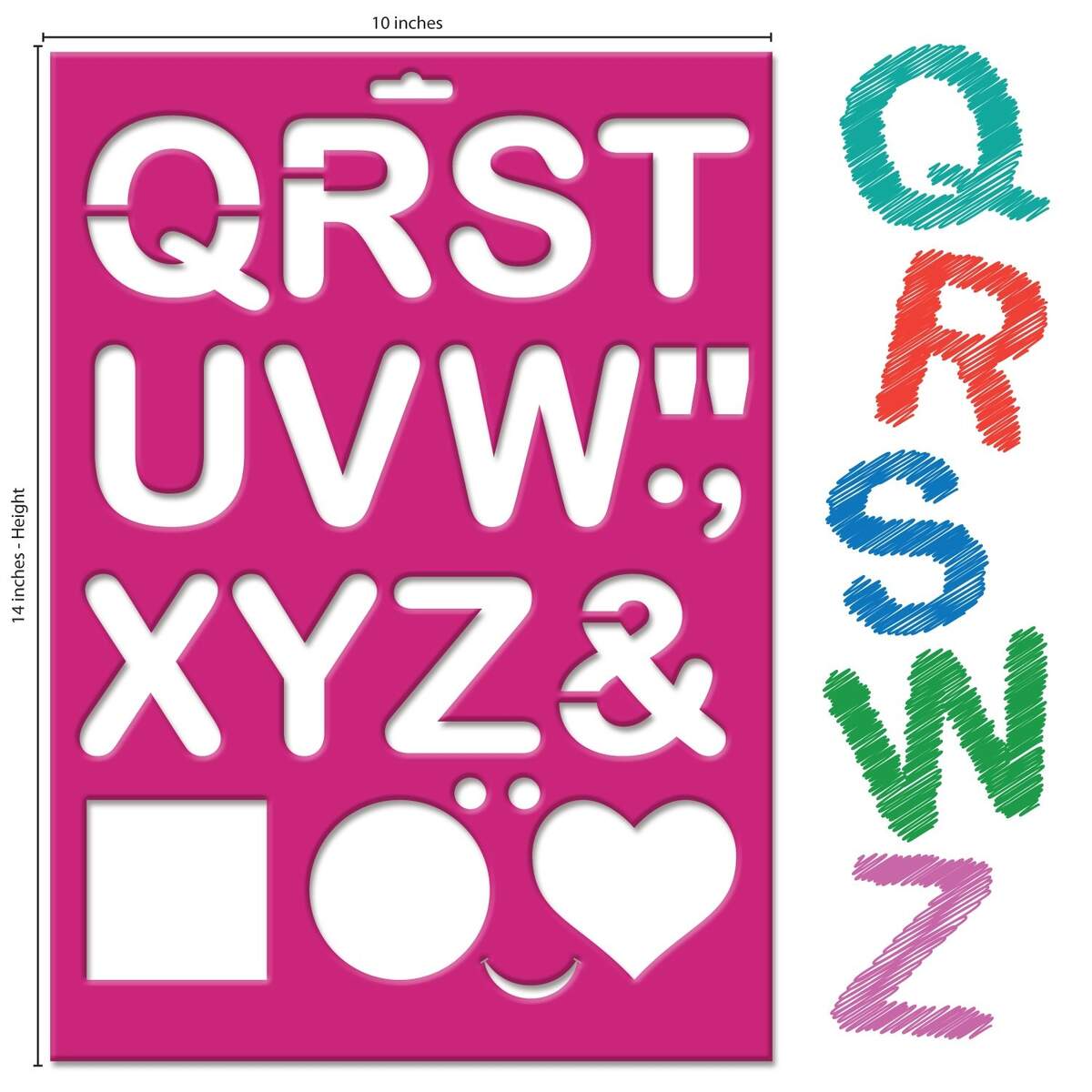 Karty Large Letter Stencils Kit Durable 10 X 14 Plastic Set Of 3 Pieces For Painting Journaling Scrapbooking Signs Kids Art Projects Reusable Easy To Trace Amazon Ae Arts Crafts Karty Large Letter Stencils Kit Durable 10 X 14 Plastic Set Of 3 Pieces For Painting Journaling Scrapbooking Signs Kids Art Projects Reusable Easy To Trace Amazon Ae Arts Crafts