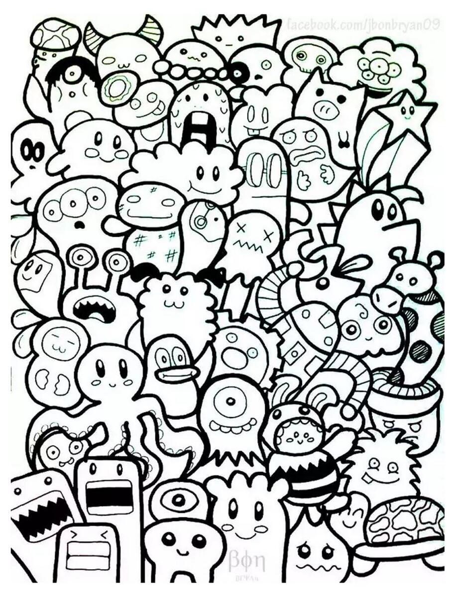Kawaii For Kids Kawaii Coloring Pages
