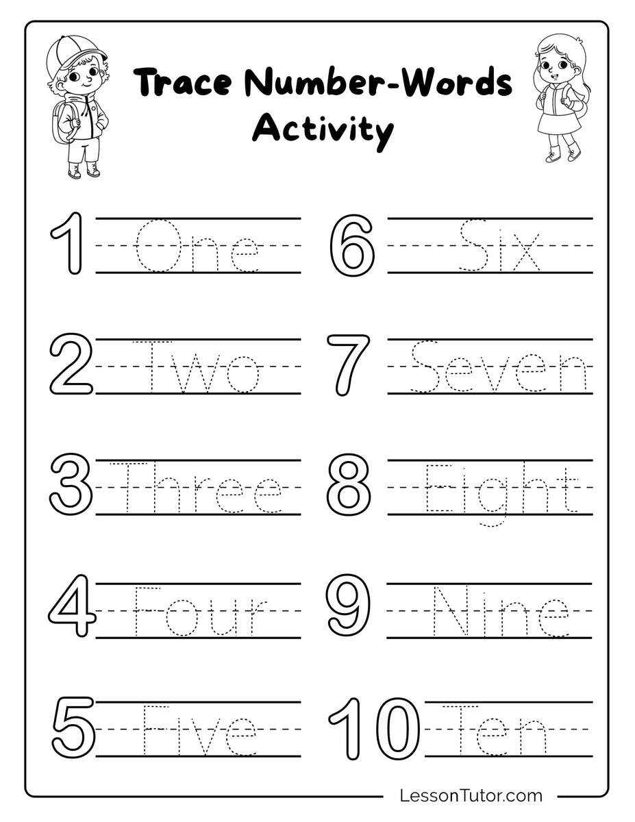 Kindergarten Numbers In Words 1 30 Worksheets Free Coloring Pages PDF Printables And Worksheets Lesson Tutor Kindergarten Numbers In Words 1 30 Worksheets Free Coloring Pages PDF Printables And Worksheets Lesson Tutor
