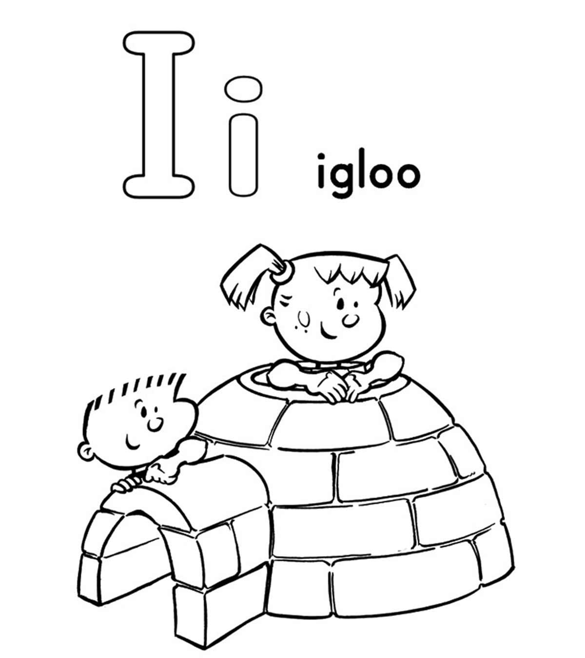 Letter I Coloring Pages 10 Fun Printables For Preschoolers