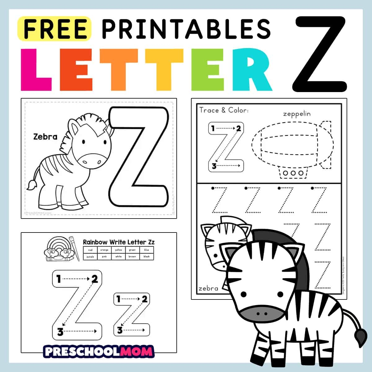 Letter Z Preschool Printables Preschool Mom Free Letter Y Phonics Worksheet For Preschool Beginning Sounds