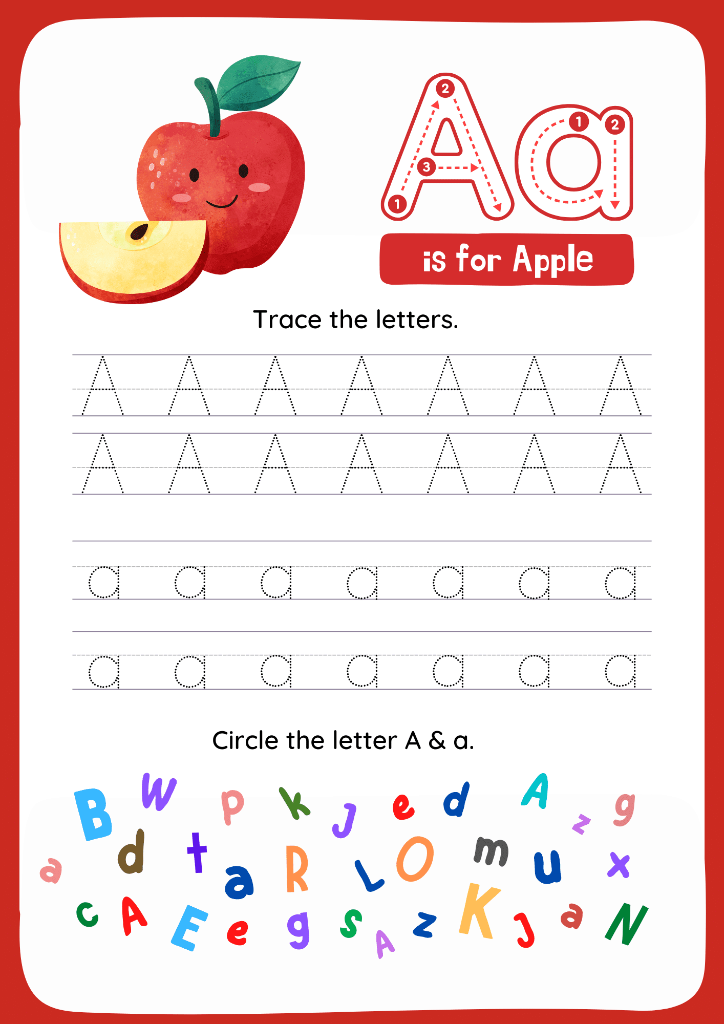 Letters Tracing Worksheets A To Z For Preschoolers Storyboard That Free Letter Tracing Worksheet Maker