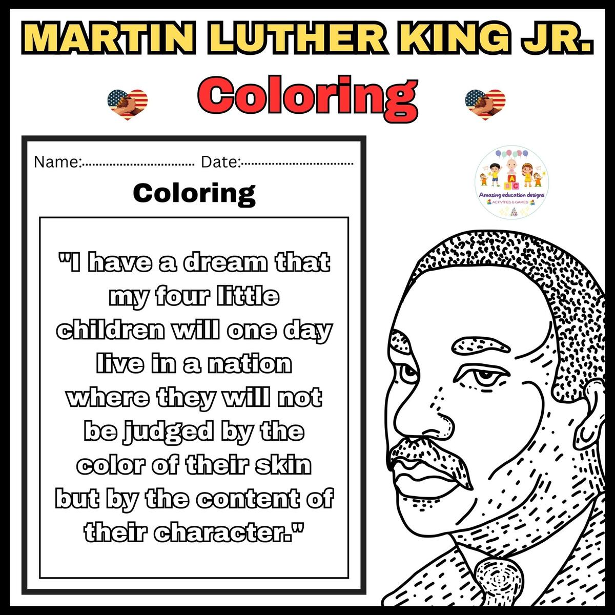 Martin Luther King Jr Day Themed Word Searches Beeloo Printable Crafts And Activities For Kids