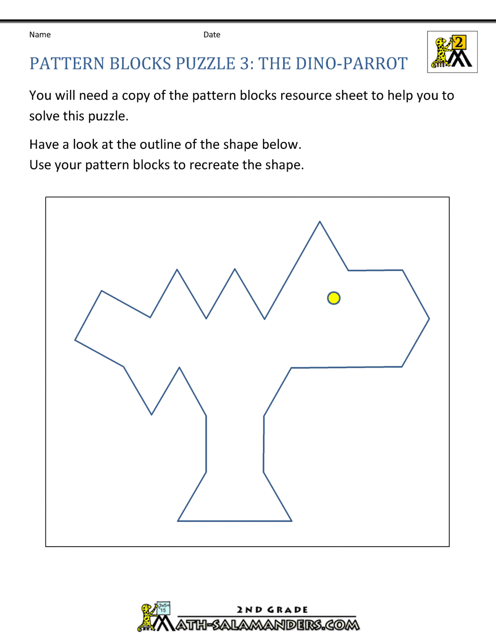Math Puzzles For Kids Shape Puzzles