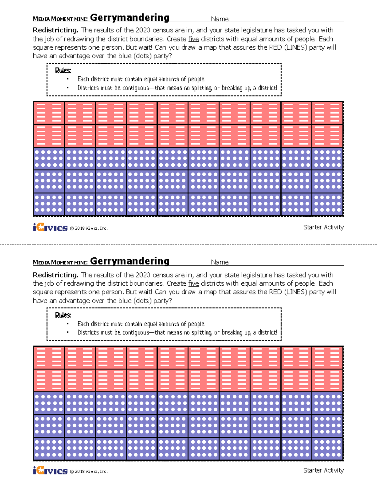 Gerrymandering Is Illegal But Only Mathematicians Can Prove It Worksheets Library