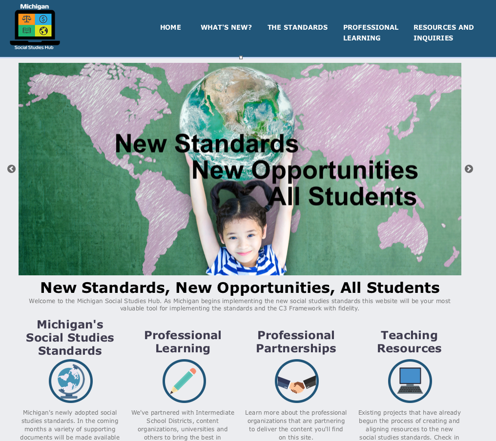 Michigan s Social Studies Standards