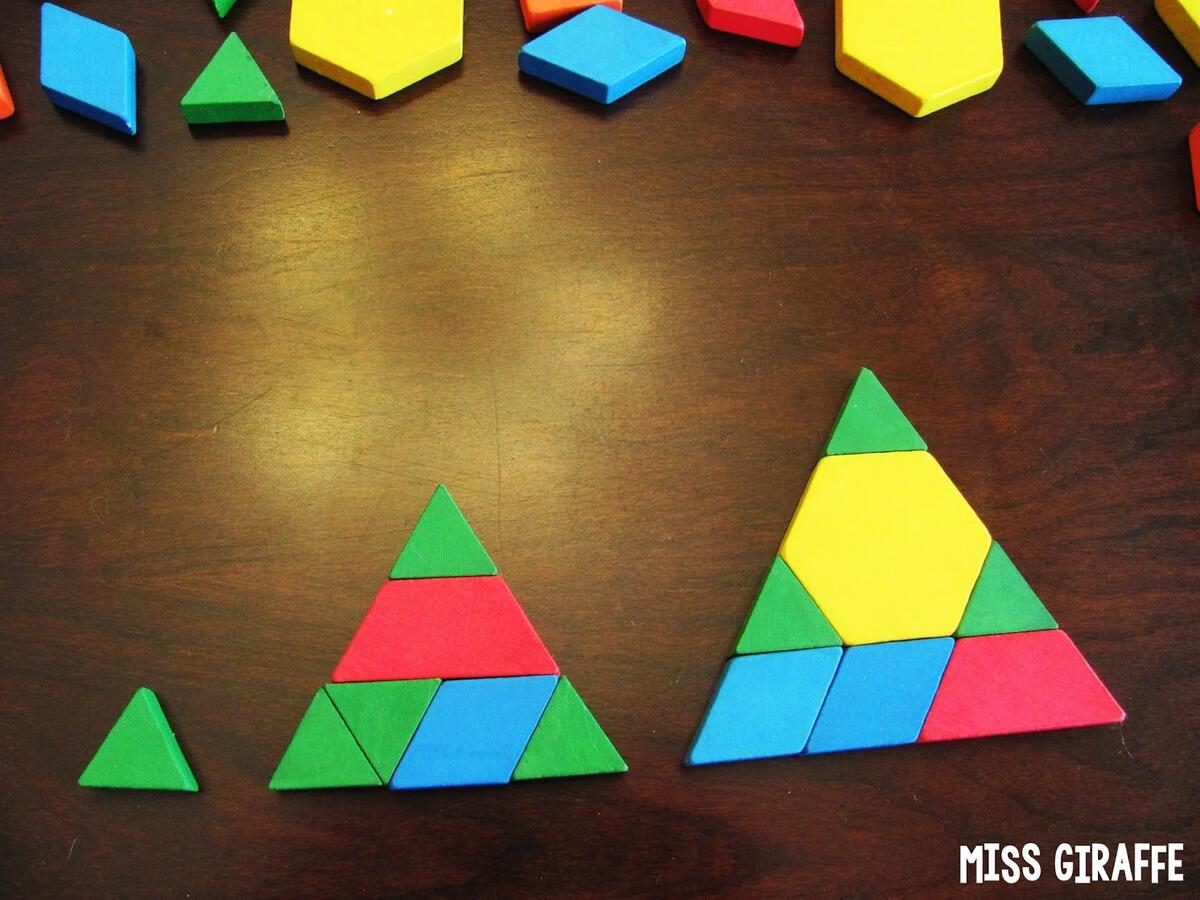 Miss Giraffe S Class Composing Shapes In 1st Grade