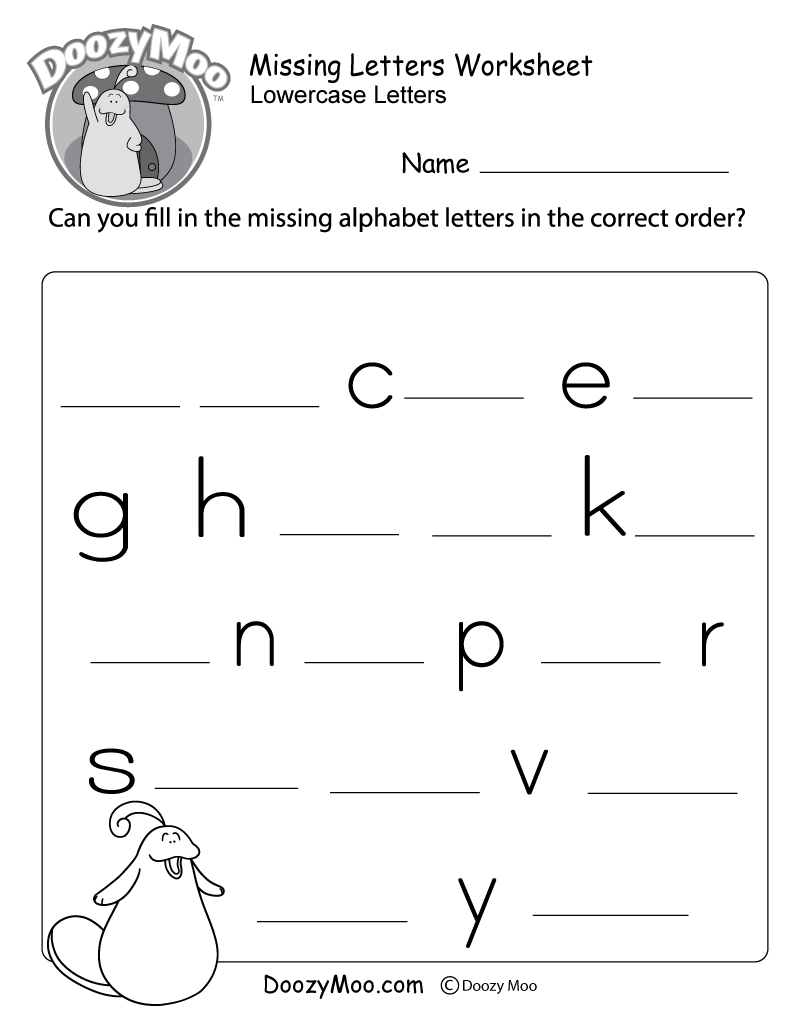 Missing Letter Worksheets Free Printables Doozy Moo Missing Letter Worksheets Free Printables Doozy Moo