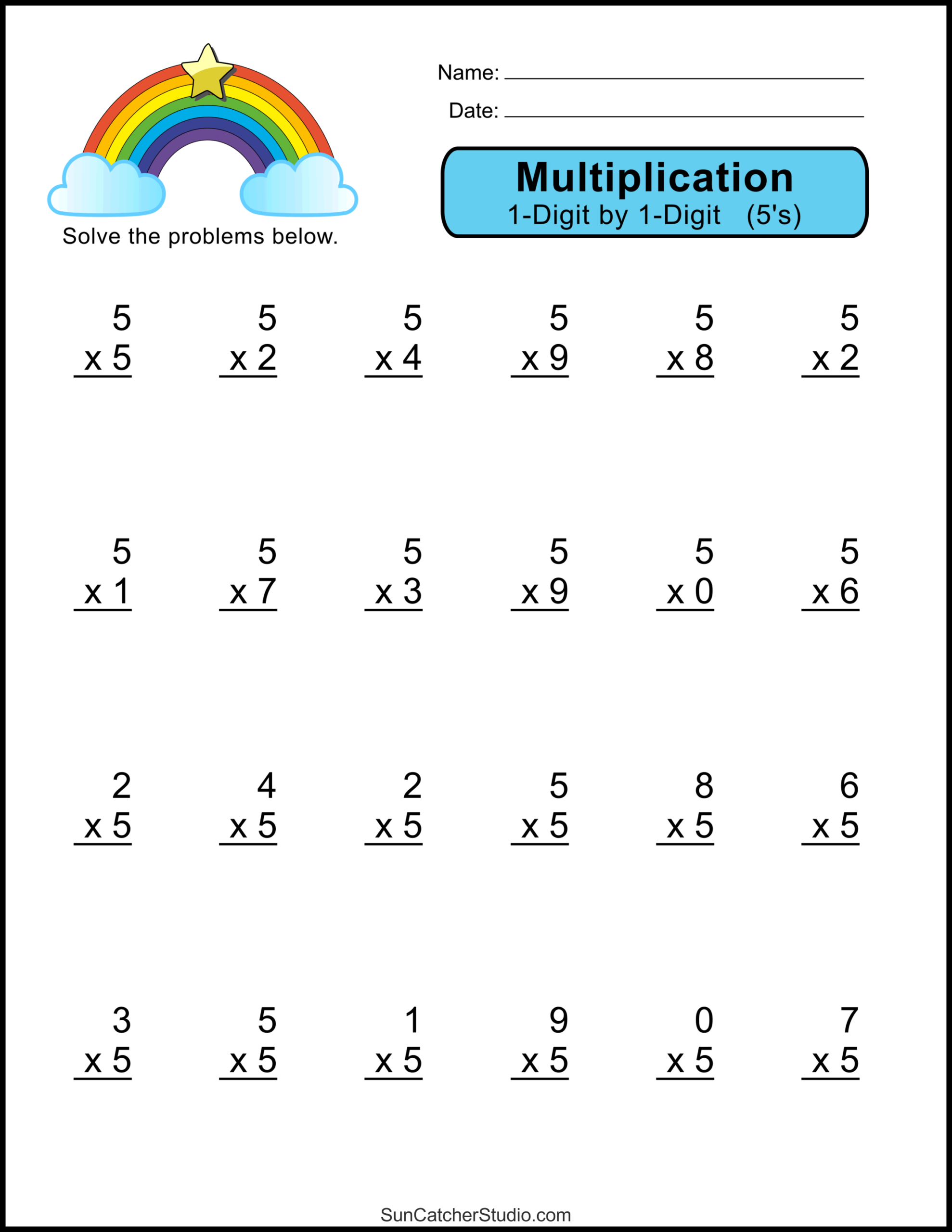8 Multiplication Worksheets Ideas Multiplication Worksheets Multiplication Worksheets