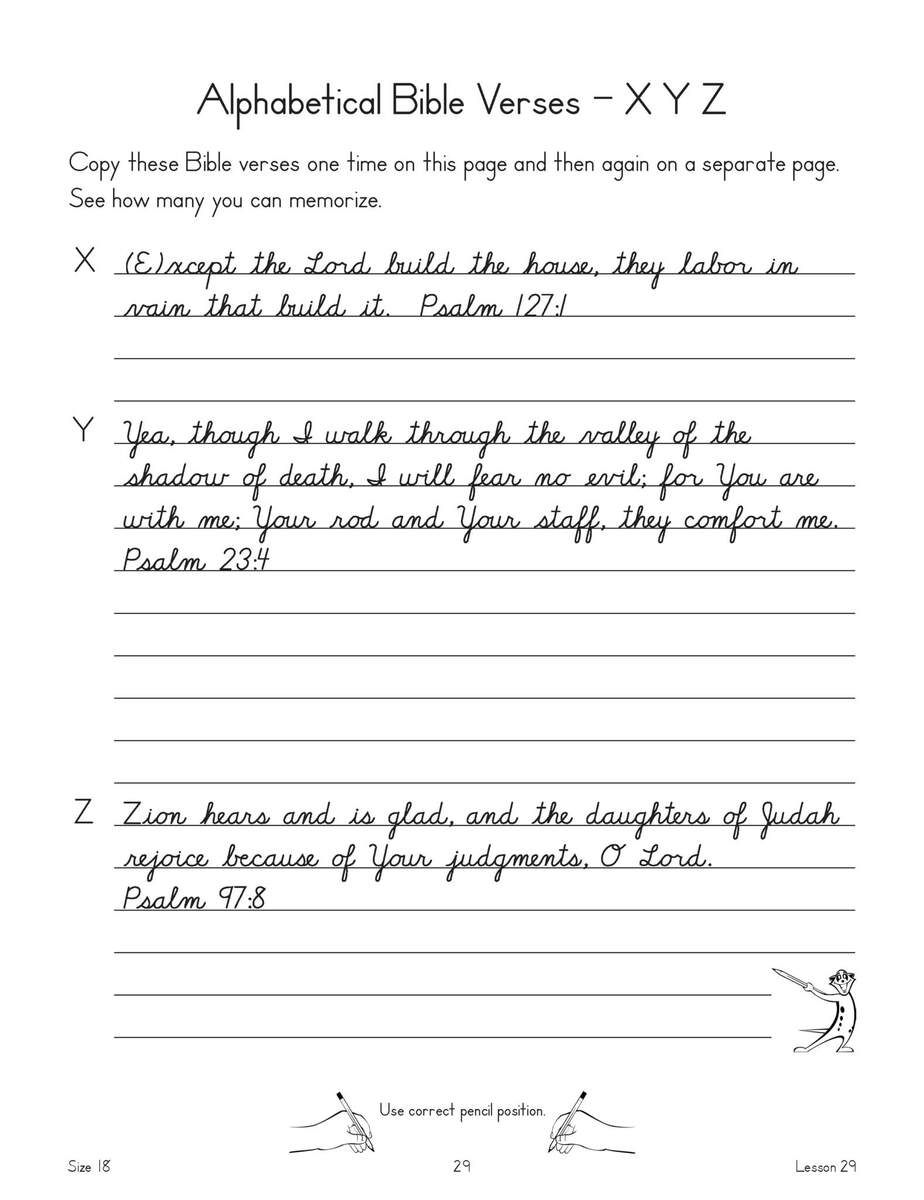 New American Cursive Workbook 3 Scriptures New American Cursive New American Cursive Workbook 3 Scriptures New American Cursive