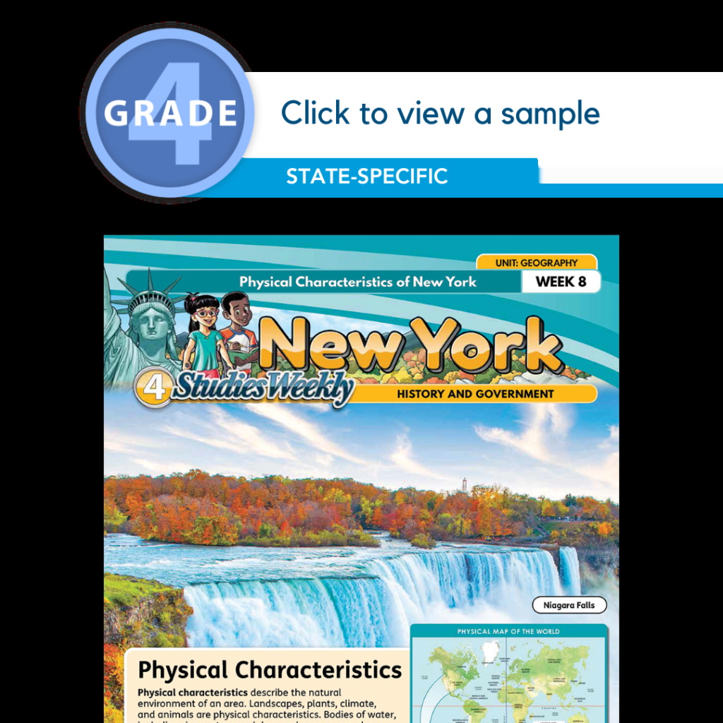 New York Social Studies Science Curriculum Studies Weekly
