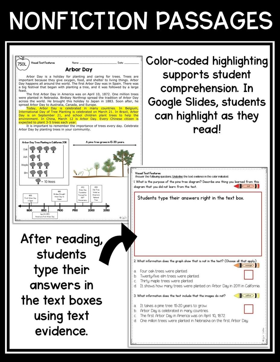 Nonfiction Text Features 4th Grade MagiCore