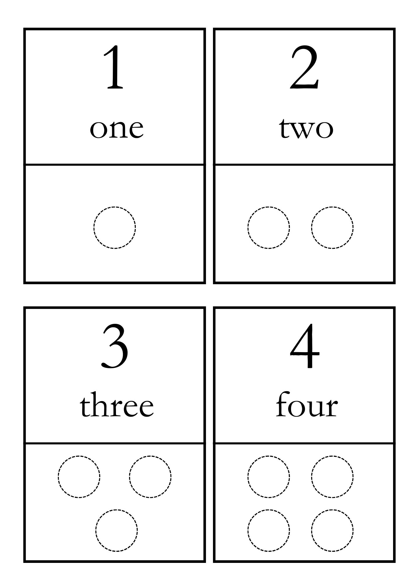 Numbers Flashcards 1 20 Coloring Dots Made By Teachers