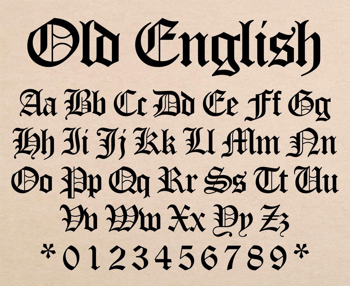 Old English Handwriting Stock Illustrations 733 Old English Handwriting Stock Illustrations Vectors Clipart Dreamstime