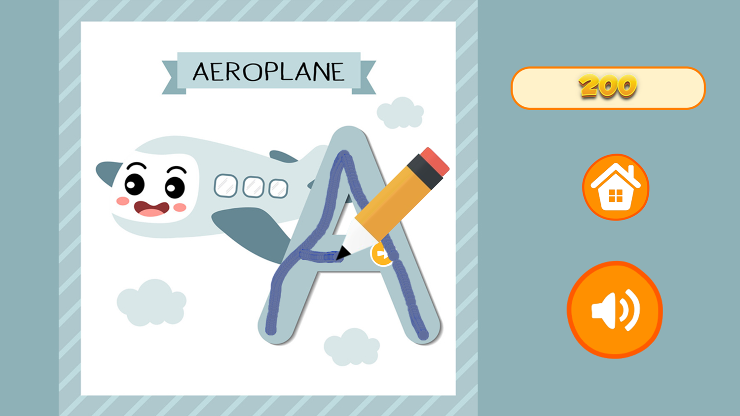 Online Letter Writing Game For Kids Letter Tracing Recognition Game For Children