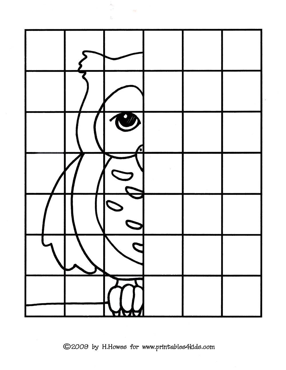 Owl Complete The Picture Drawing Printables For Kids Free Word Search Puzzles Coloring Pages And Other Activities Owl Complete The Picture Drawing Printables For Kids Free Word Search Puzzles Coloring Pages And Other Activities