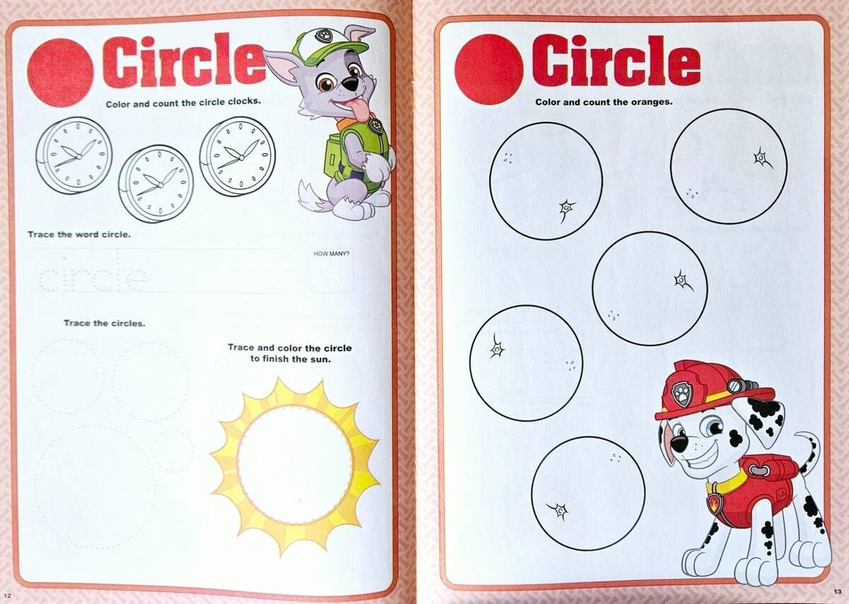 Paw Patrol Pre K Workbook Set Of 4 Alphabet Counting Shapes Healthy Heroes EBay Paw Patrol Pre K Workbook Set Of 4 Alphabet Counting Shapes Healthy Heroes EBay