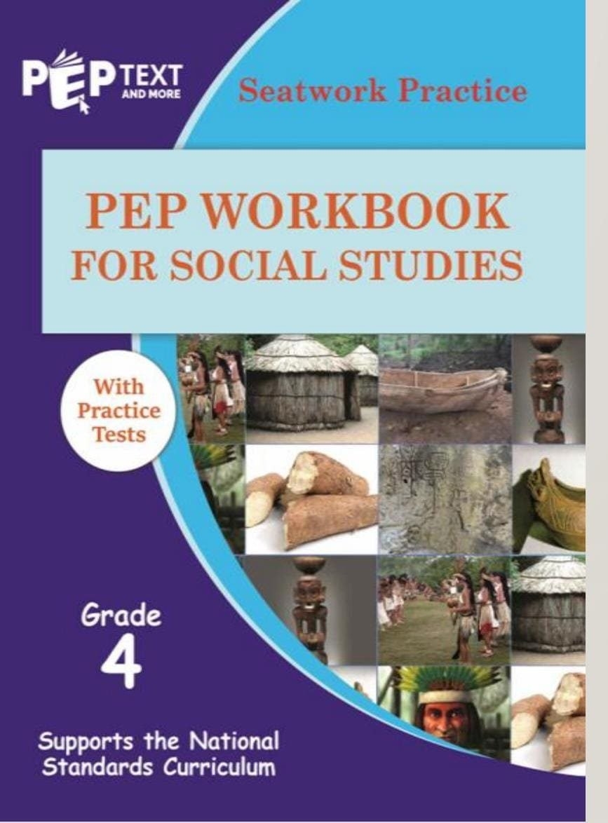 PEP Workbook For Social Studies With Practice Tests Grade 4 The Book Jungle Jamaica