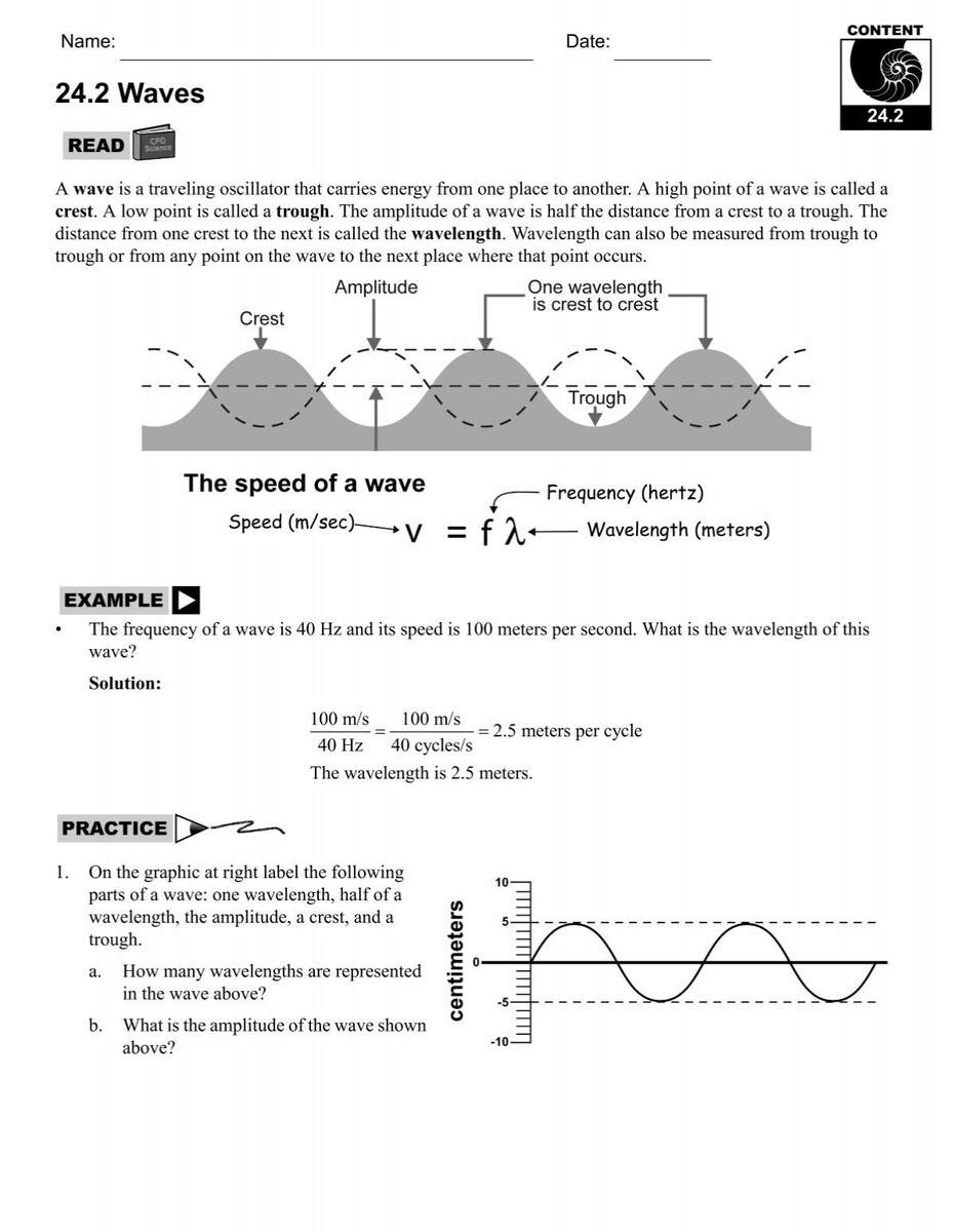 PES Skill Sheets book CPO Science