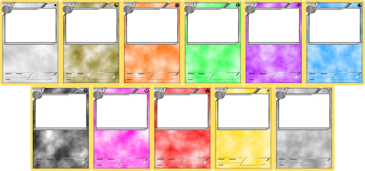 Pokemon Card Template Free Printable