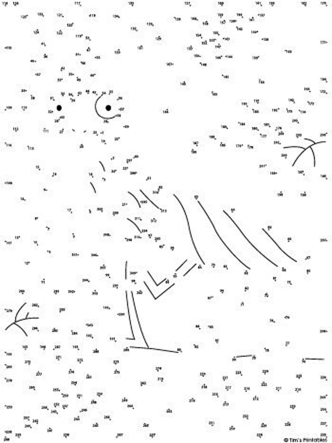 Praying Mantis Extreme Difficulty Dot to dot Connect The Dots PDF Etsy