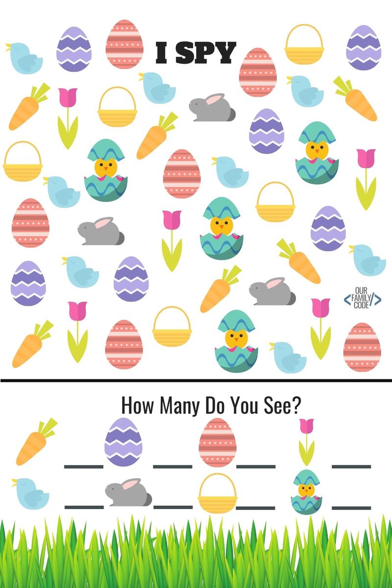 Preschool Easter Worksheets For Kids Our Family Code Preschool Easter Worksheets For Kids Our Family Code