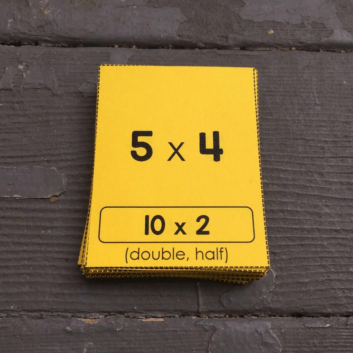 Scaffolded Math And Science Multiplication Flashcards With Strategies Scaffolded Math And Science Multiplication Flashcards With Strategies