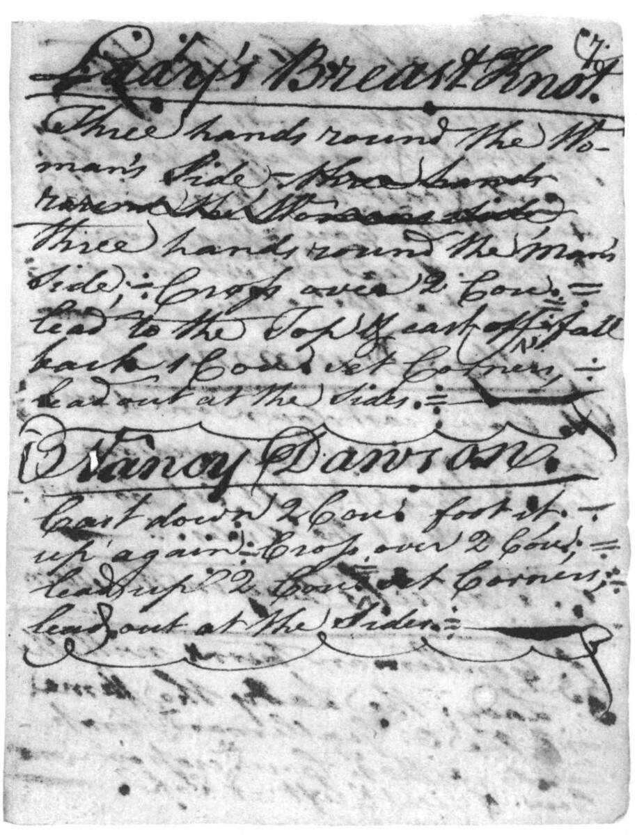 Selected American Country Dances And Their English Sources Colonial Society Of Massachusetts