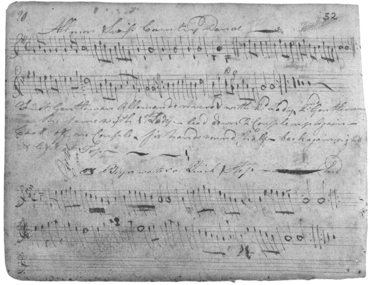 Selected American Country Dances And Their English Sources Colonial Society Of Massachusetts