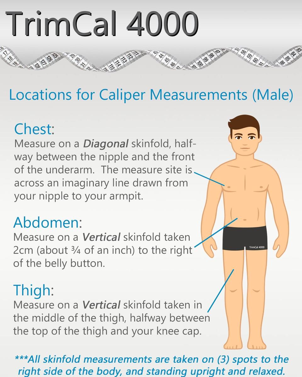 Sequoia Fitness Trimcal 4000 Body Fat Caliper With Body Measure Tape Fat Chart Black Black Amazon Ca Health Personal Care Sequoia Fitness Trimcal 4000 Body Fat Caliper With Body Measure Tape Fat Chart Black Black Amazon Ca Health Personal Care
