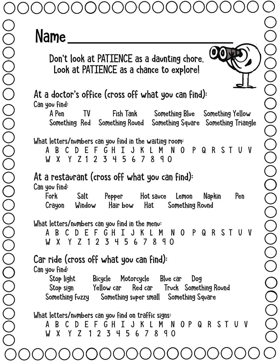 Showing Patience Mind Map Teacher Made Twinkl Worksheets Library